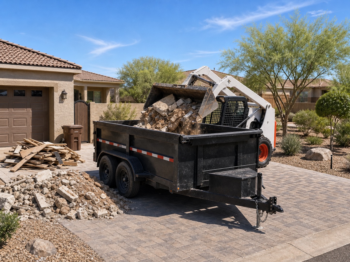 Residential hauling and cleanup